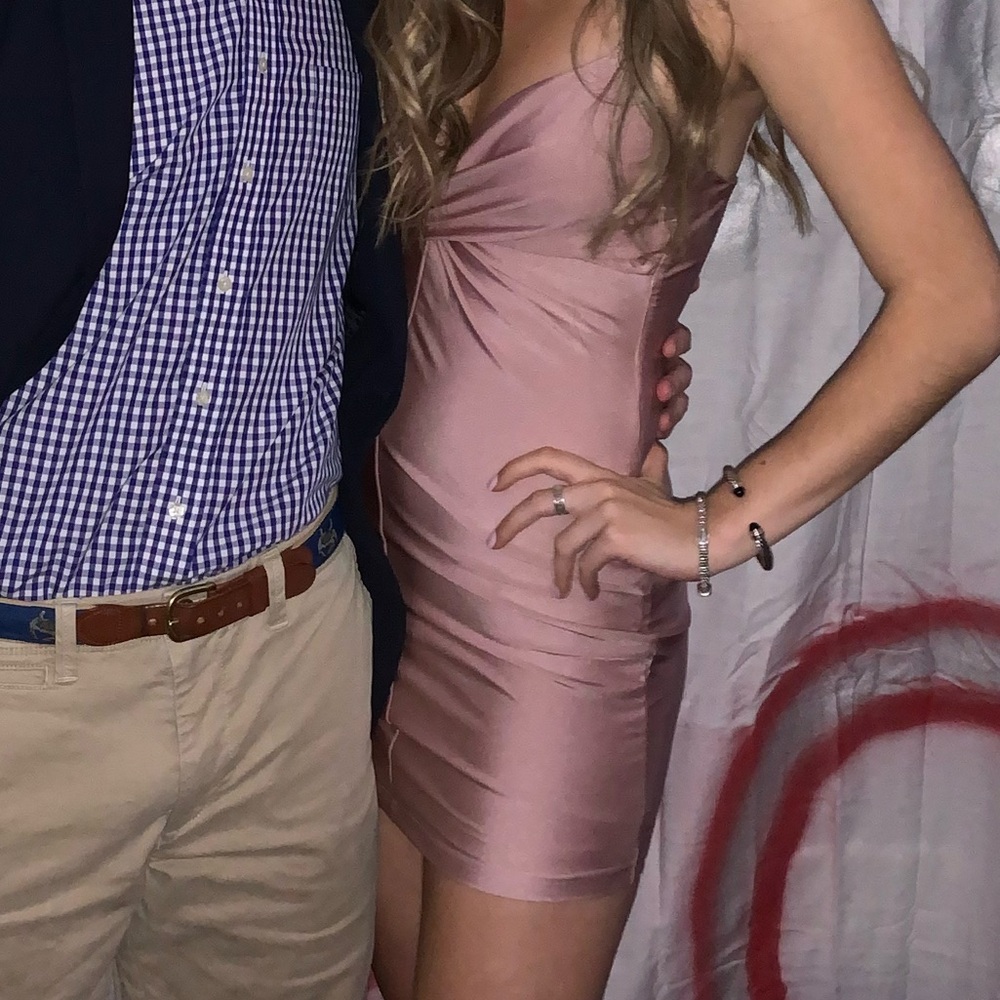 Superdown Pink Mini Dress